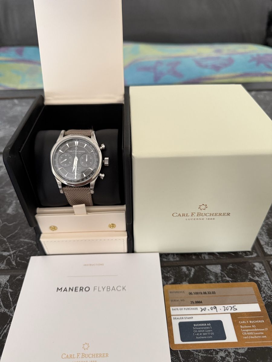 Bucherer Orologi: Carl F. Bucherer Manero Flyback – Usato da Kriens venduto da Ceer25