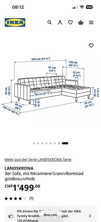 Divani: Ledersofa – Nuovo e nell'imballaggio originale da St.Gallen venduto da _Cherry_Brandy_ 3