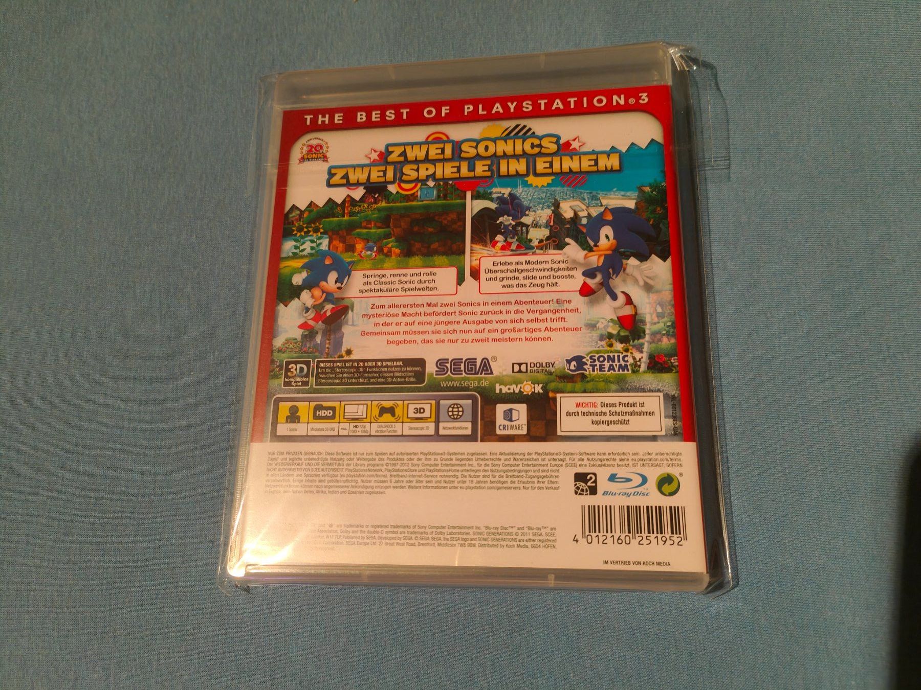 Sony Jeux: Sonic Generations PS3 – D'occasion à Dietikon par Migi_97D 1