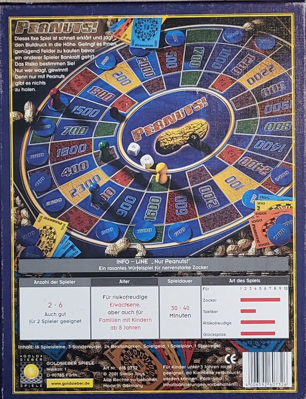 Spiele: Peanuts! – Gebraucht aus altendorf von keskomat 1