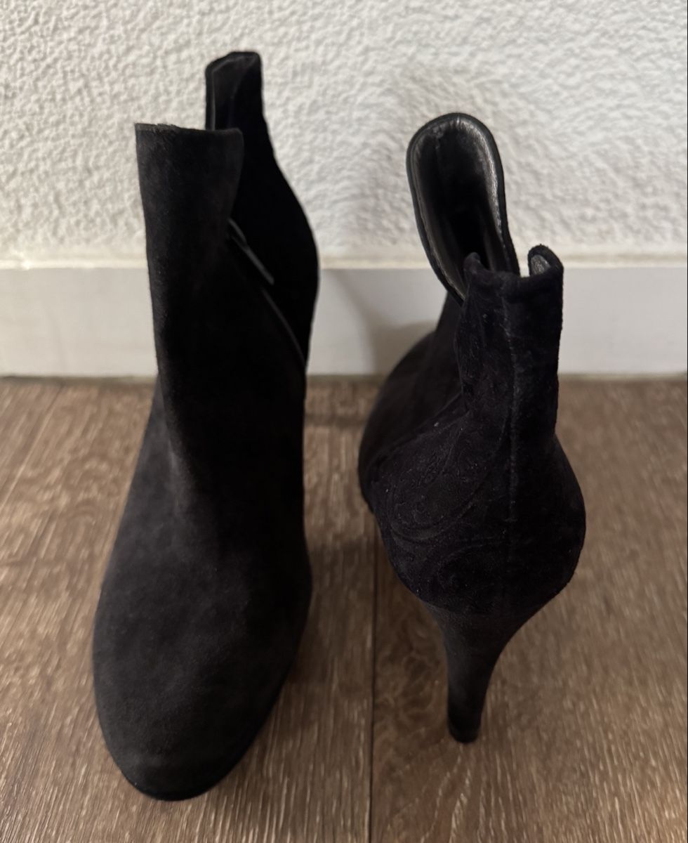 Kaiser Scarpe da donna: Peter Kaiser Stiefeletten aus Wildleder, Schwarz, Gr. 39 – Nuovo (secondo la descrizione) da Windisch venduto da Anja13 4