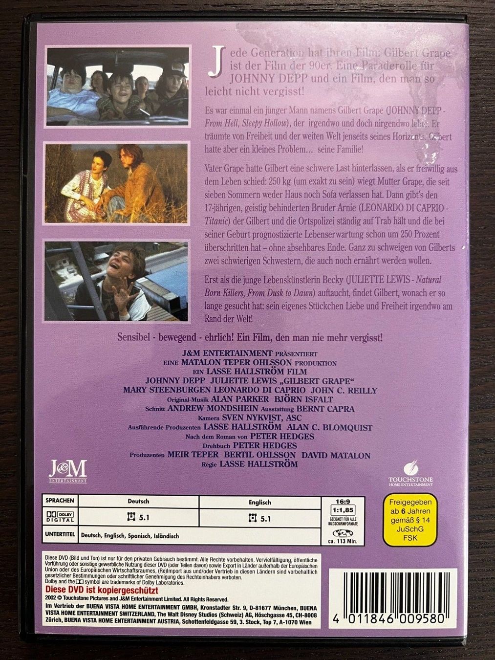 Tutti i DVDs: Gilbert Grape – Usato da Zürich venduto da FilmFreunde 1