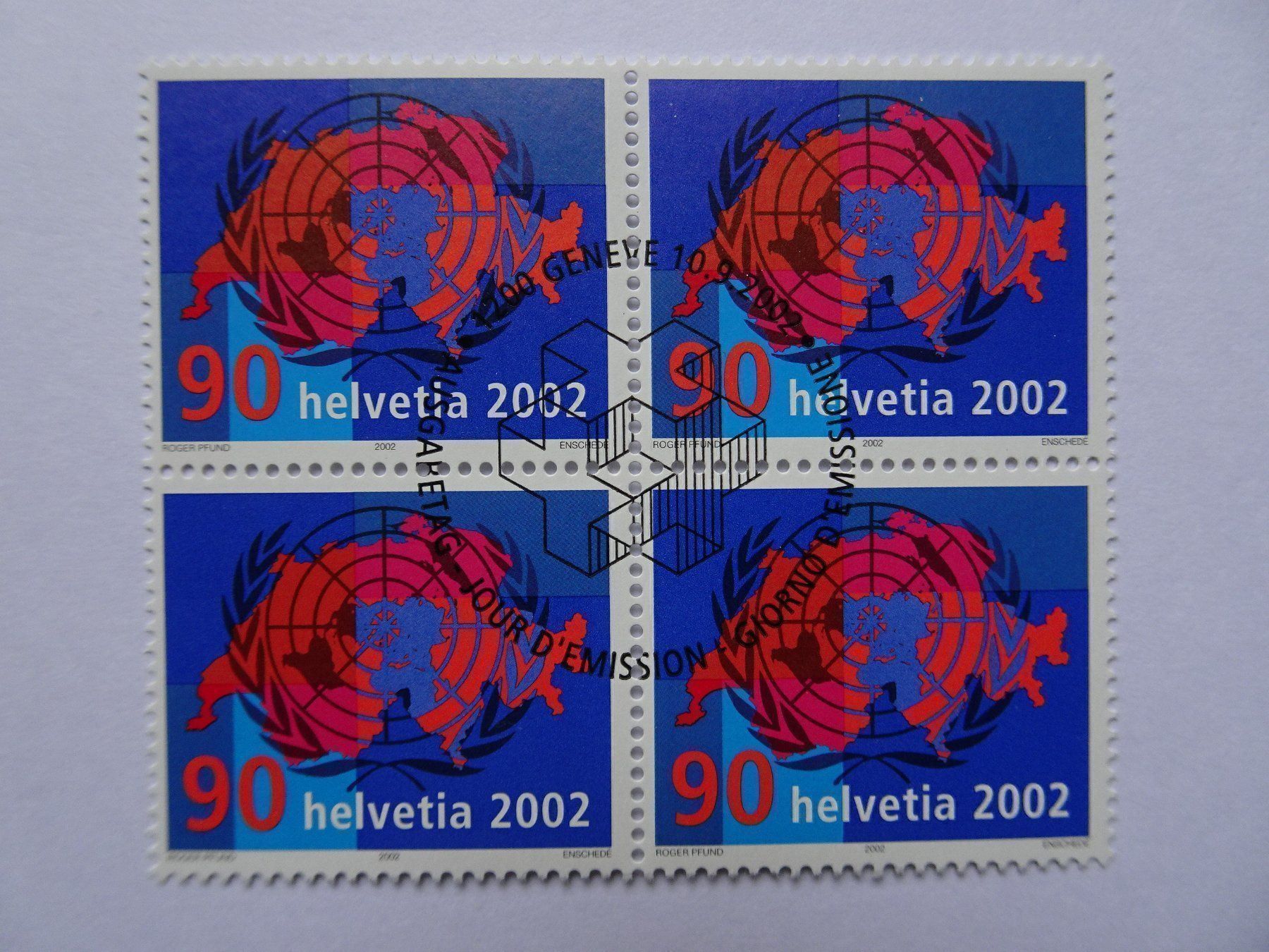 Tous les timbres: 2002 – Neuf (Voir description) à Aadorf par Chnorli-Furz