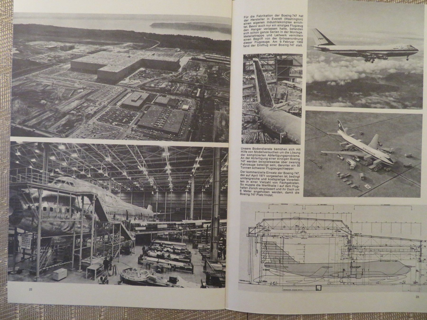 Swissair Dokumente: Swissair Geschäftsbericht 1968 – Gebraucht aus Nürensdorf von Wini56 1