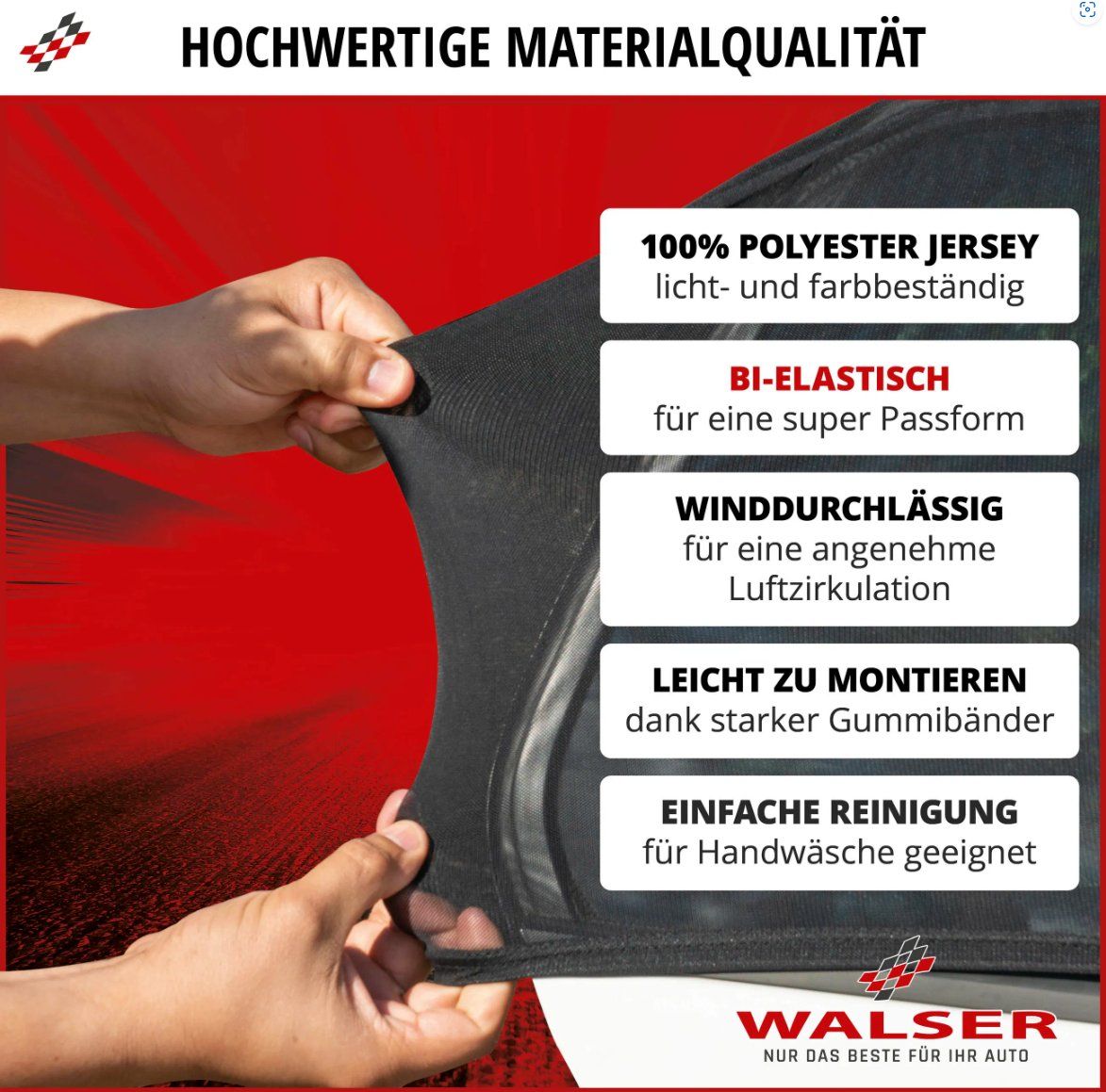 Accessori per altri veicoli: Sonnenschutz Window Sock 2er Set Sonnenblenden – Nuovo e nell'imballaggio originale da Koppigen venduto da Bracher_Mail-House 5