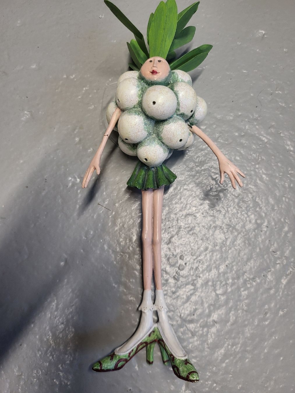 Figurines: Figur,, Frucht-Deko, Handarbeit,  – D'occasion à Kleinandelfingen par Hansoloo