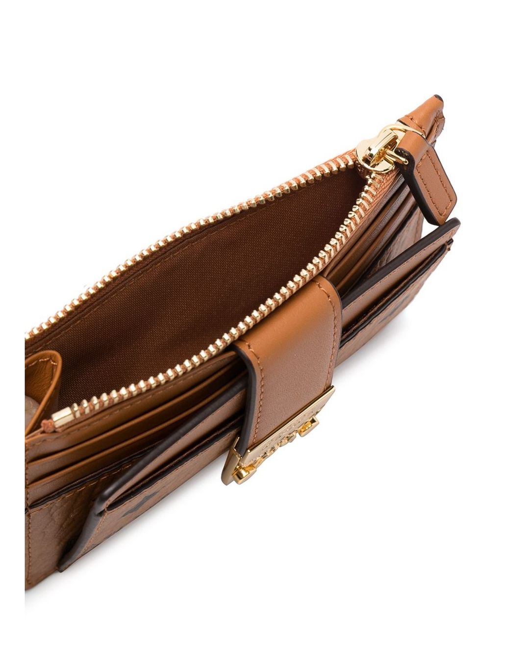Mcm Portafogli: MCM Portemonnaie mit Monogramm, Cognac – Nuovo e nell'imballaggio originale da Oberaach venduto da Dandy2021 3