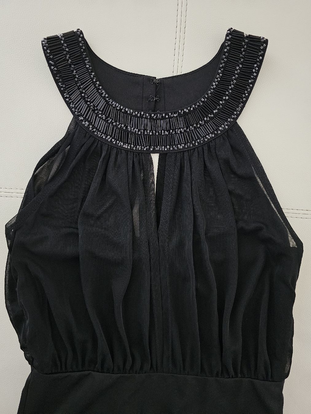 Zebra Kleider: Elegantes Cocktailkleid schwarz Perlen Gr. M – Gebraucht aus Steinmaur von Kiki_m240 1