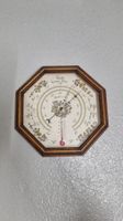 Barometer mit Thermometer Holzrahmen