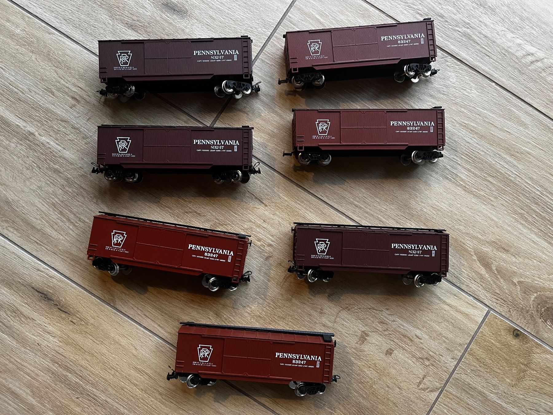 Mehano Modelleisenbahnen: US-Kastenwagen/Box Wagen Mehano – Gebraucht aus Mollis von zurichakos
