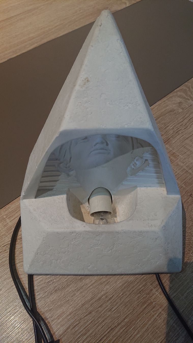 Lampade: Tolle 3DPyramidenlampe Tutanchamun – Usato da Madiswil venduto da Sandraho 3