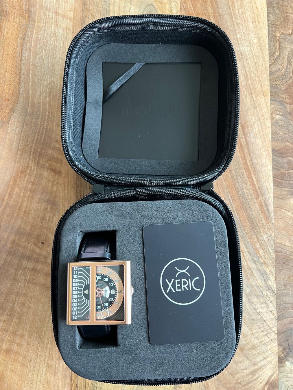 Orologi: Xeric Soloscope II Automatic Copper Black LE 080/999 – Usato da Kehrsiten venduto da Schori8 7