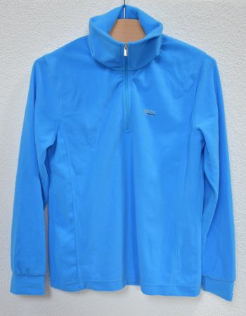 Blauer Damen Fleece-Pullover von 1803, Grösse S