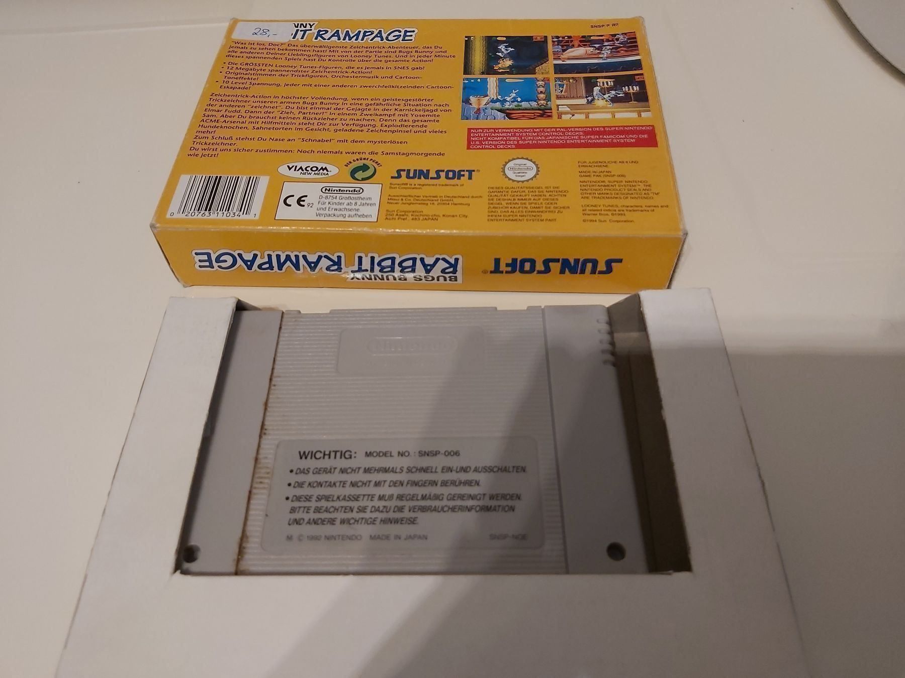 Jeux: Bugs Bunny Rabbit Rampage Nintendo OVP – D'occasion à Aarau par Kaesekuchen2000 1