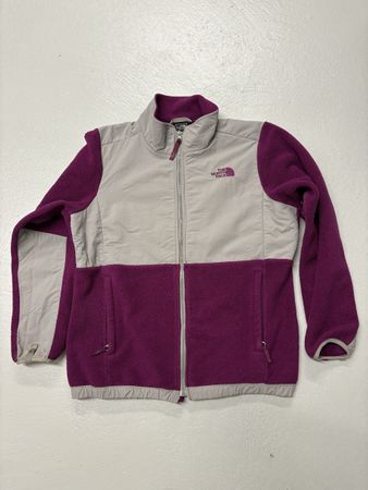 The North Face Fleecejacke Gr. XL pink grau