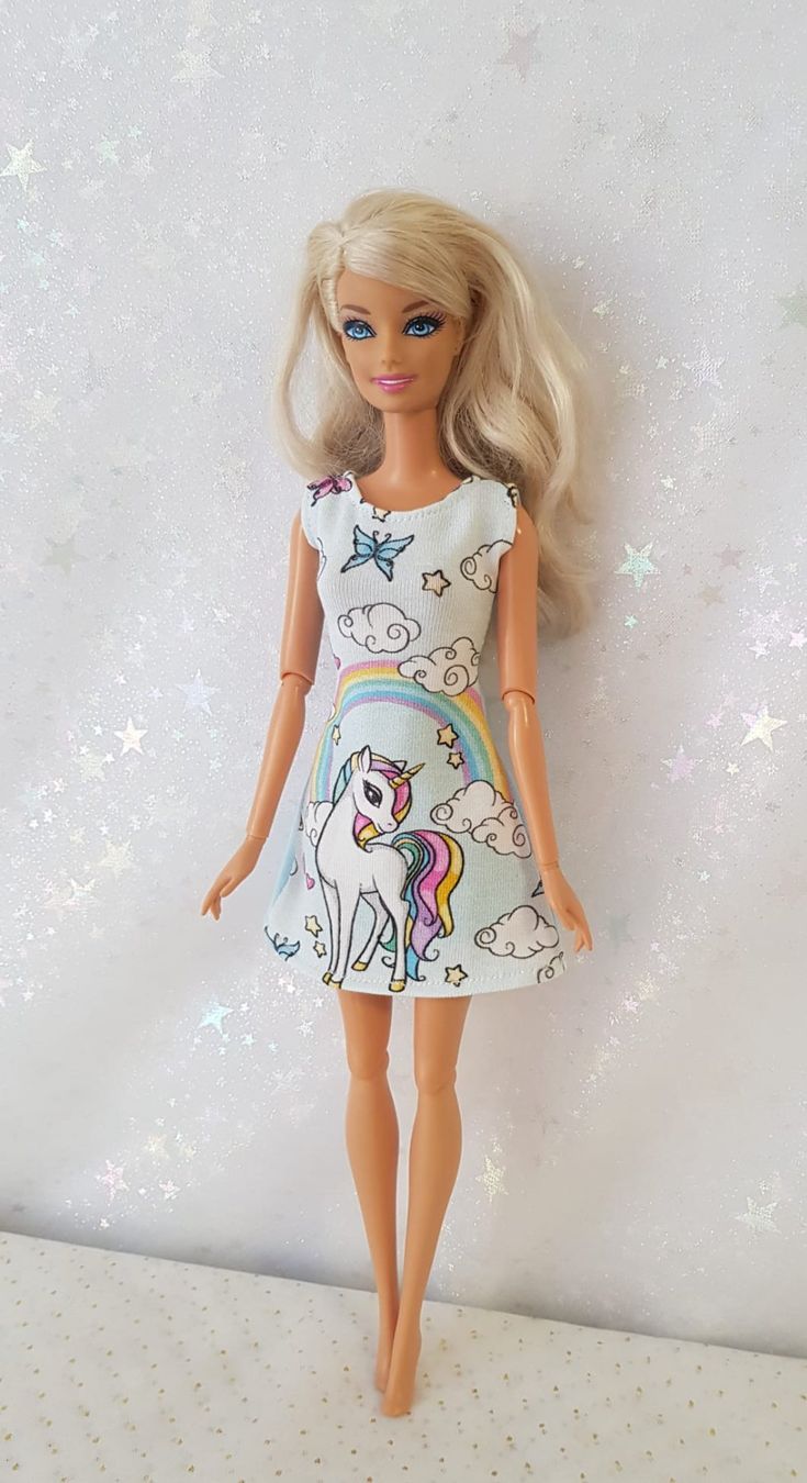Bambole: Barbie Kleid – Nuovo (secondo la descrizione) da Lachen SZ venduto da Sakura4hime 1