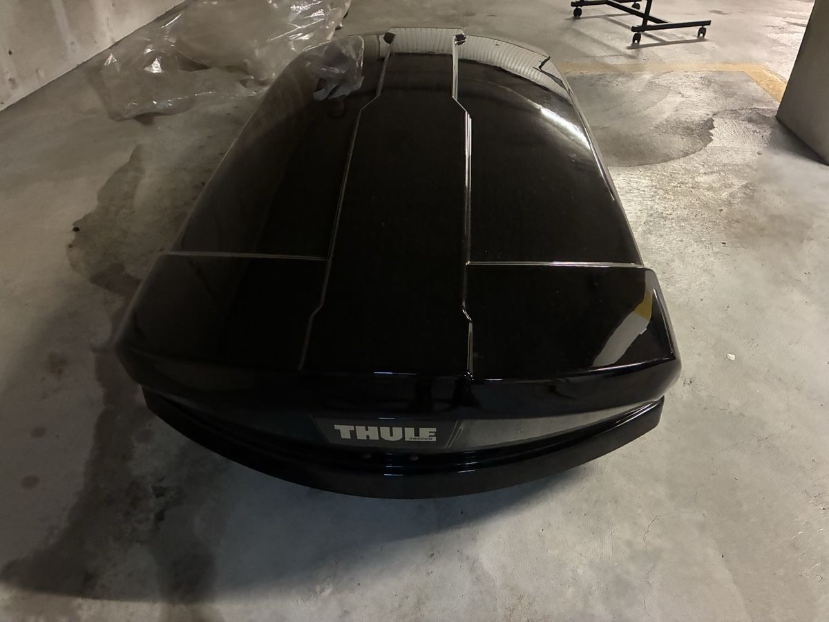 Thule Box da tetto: Dachbox Thule Motion XT XL schwarz einmal benutzt – Usato da Rümlang venduto da Rafij 2