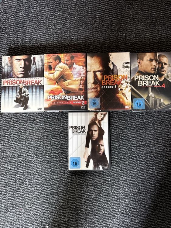 Prison Break Season 1-4 + The Final Break DVD (Neu (gemäss Beschreibung ...