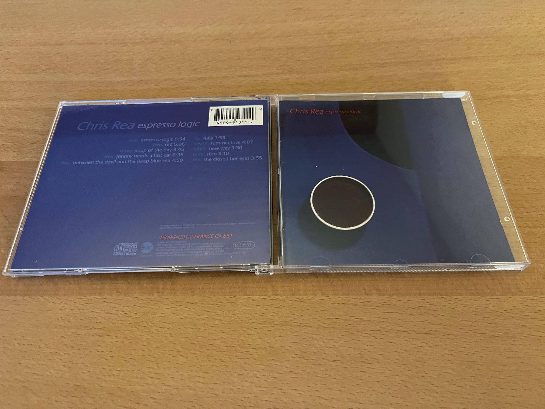 CD: Chris Rea - Espresso Logic – Usato da Bätterkinden venduto da emmentaler2008