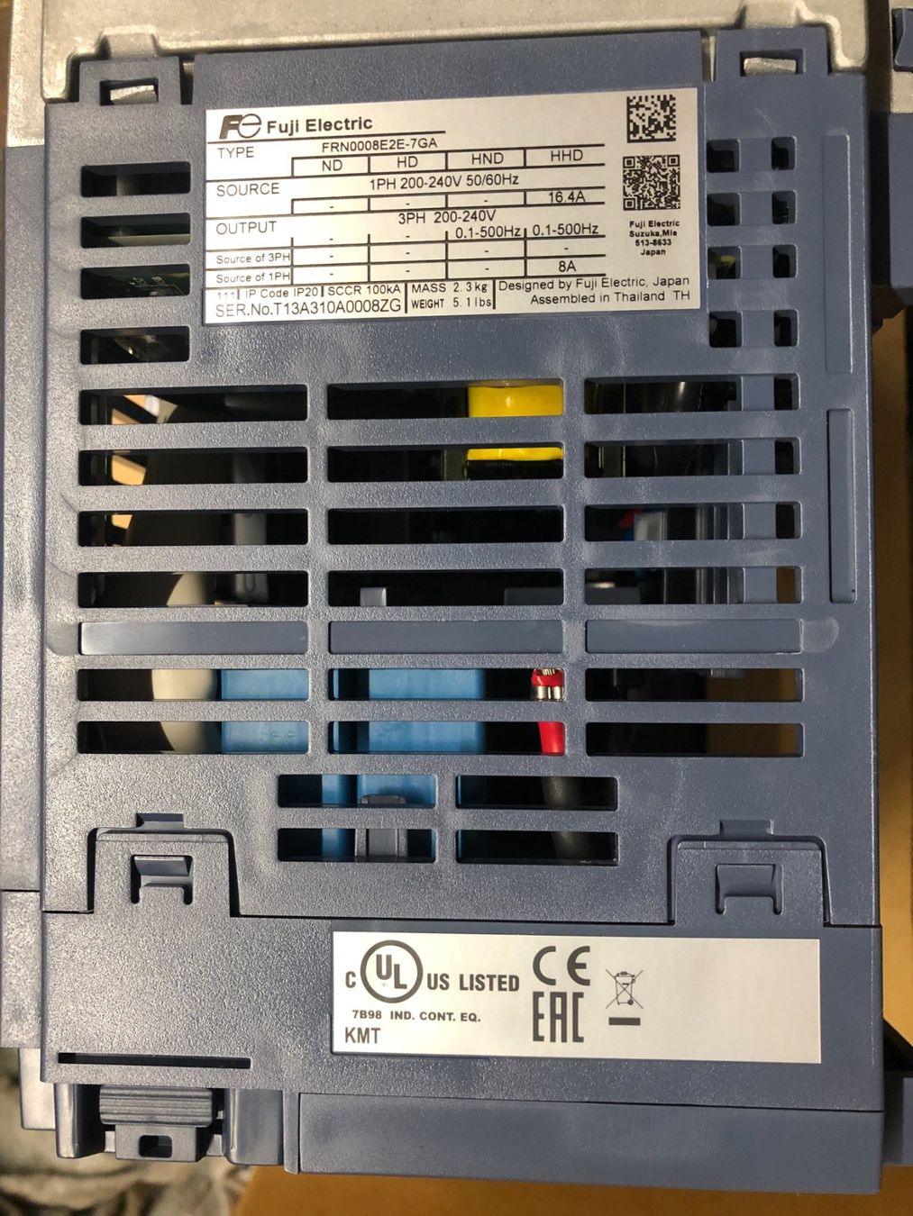 Amplificatori: FUJI AC Drive FRN0008E2E-7GA – Nuovo e nell'imballaggio originale da Ibach venduto da jansim 1