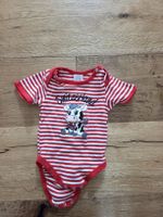 Kurzarmbody Gr. 62 / 68 Schweiz Kuh,  rot weiss, Body Baby