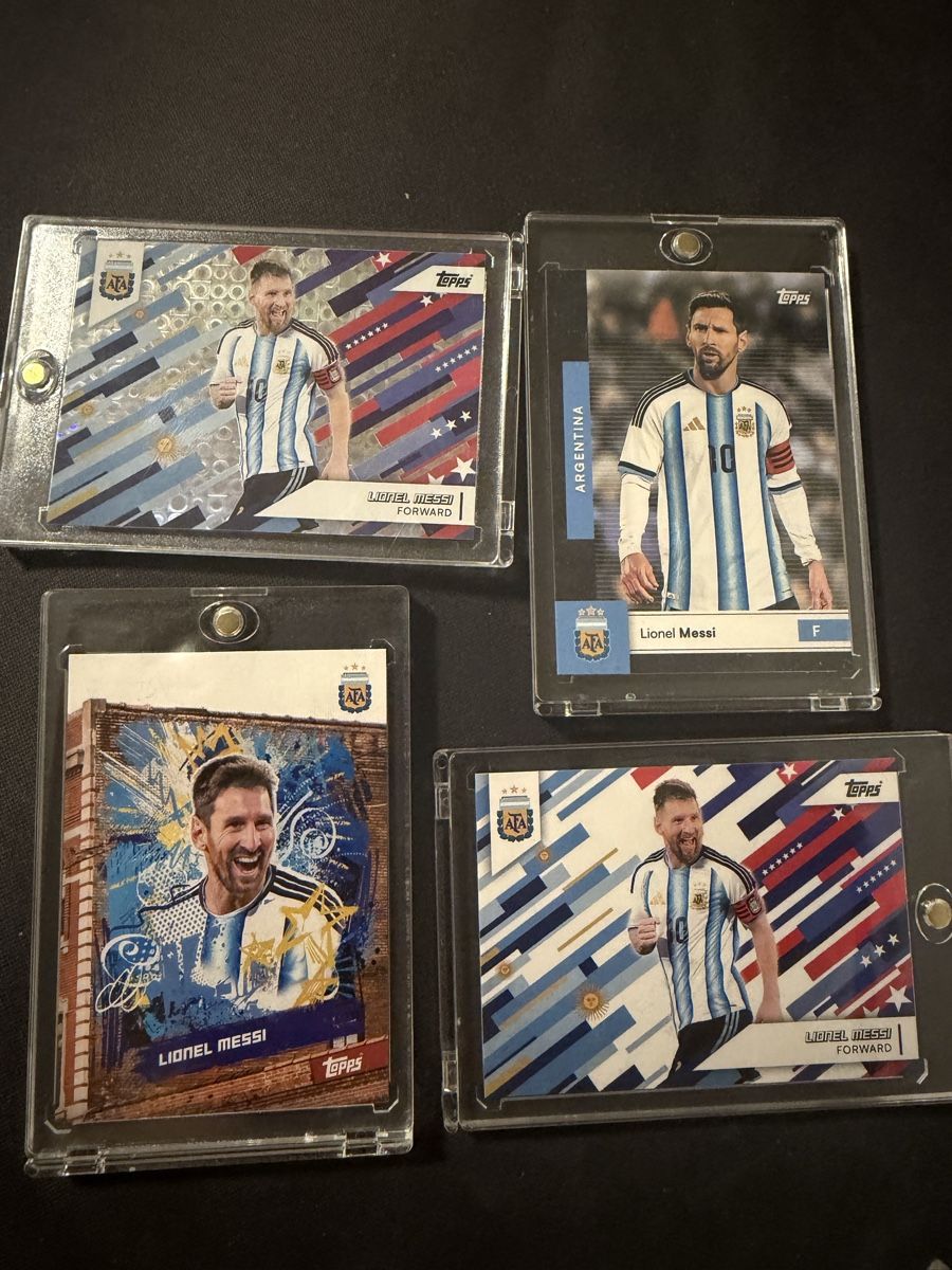 Topps Carte collezionabili: Messi Cards topps – Usato da S. Antonino venduto da Mc2495