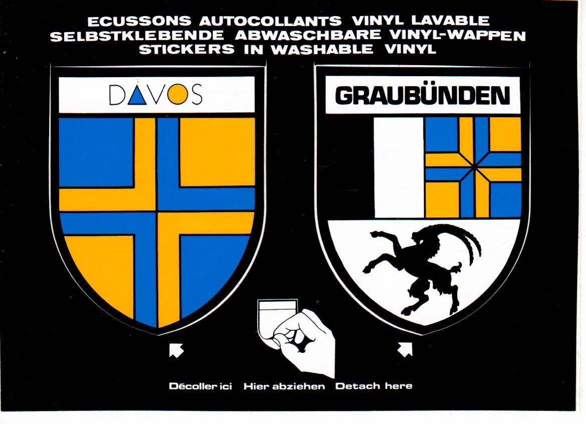 Ansichtskarten: Davos Graubünden – Gebraucht aus Wolhusen von Curver9