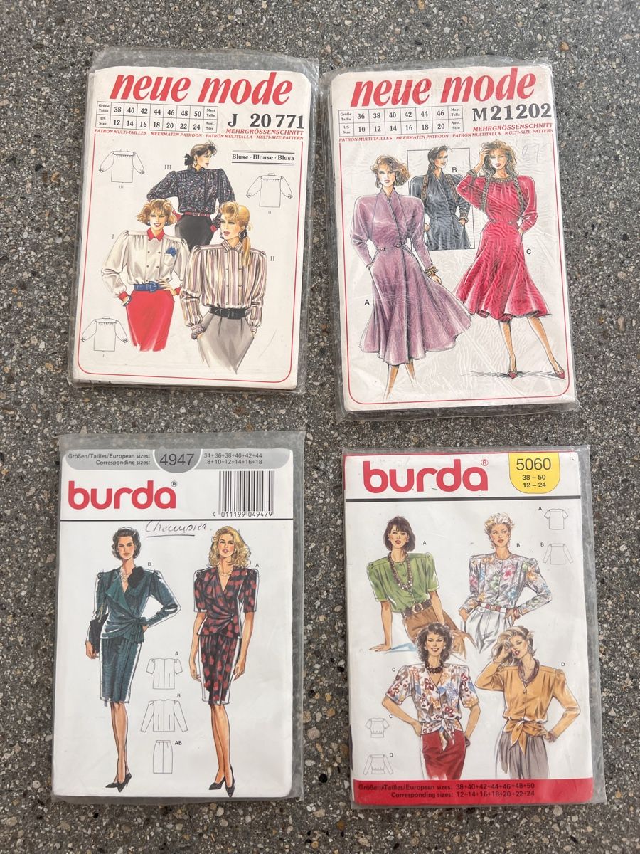 Schnittmuster: 11 vintage sewing patterns  – Neu und originalverpackt aus Lausanne von NYC67 3