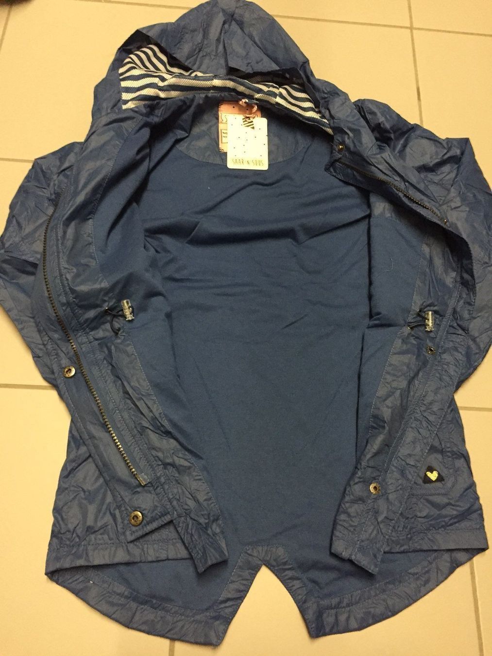 Jacken & Mäntel: Regen- Windjacke Gr. 152/158 d. blau NEU – Neu und originalverpackt aus Stäfa von 6senses 5