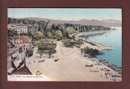 LAUSANNE - Quai d'Ouchy - 1907 // pli //
