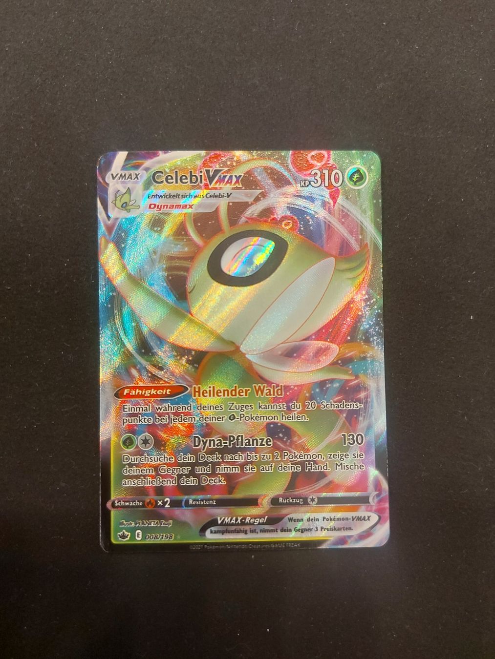 Pokémon Sammelbilder & Trading cards: Celebi Vmax #008 Chilling Reign DE – Gebraucht aus Biasca von Sara_Poke123