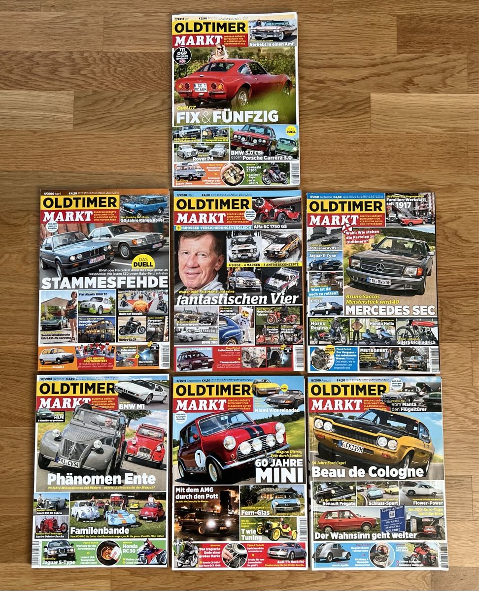 Zeitschriften & Magazine: Oldtimer Markt – Gebraucht aus Uznach von bike181959