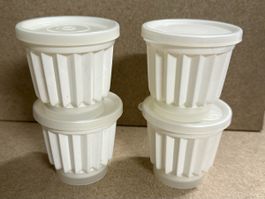 Tupperware Dessertformen, 4 Stk., Weiss, Top Zustand