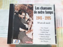 CD Les chansons de notre temps 1945 - 1995