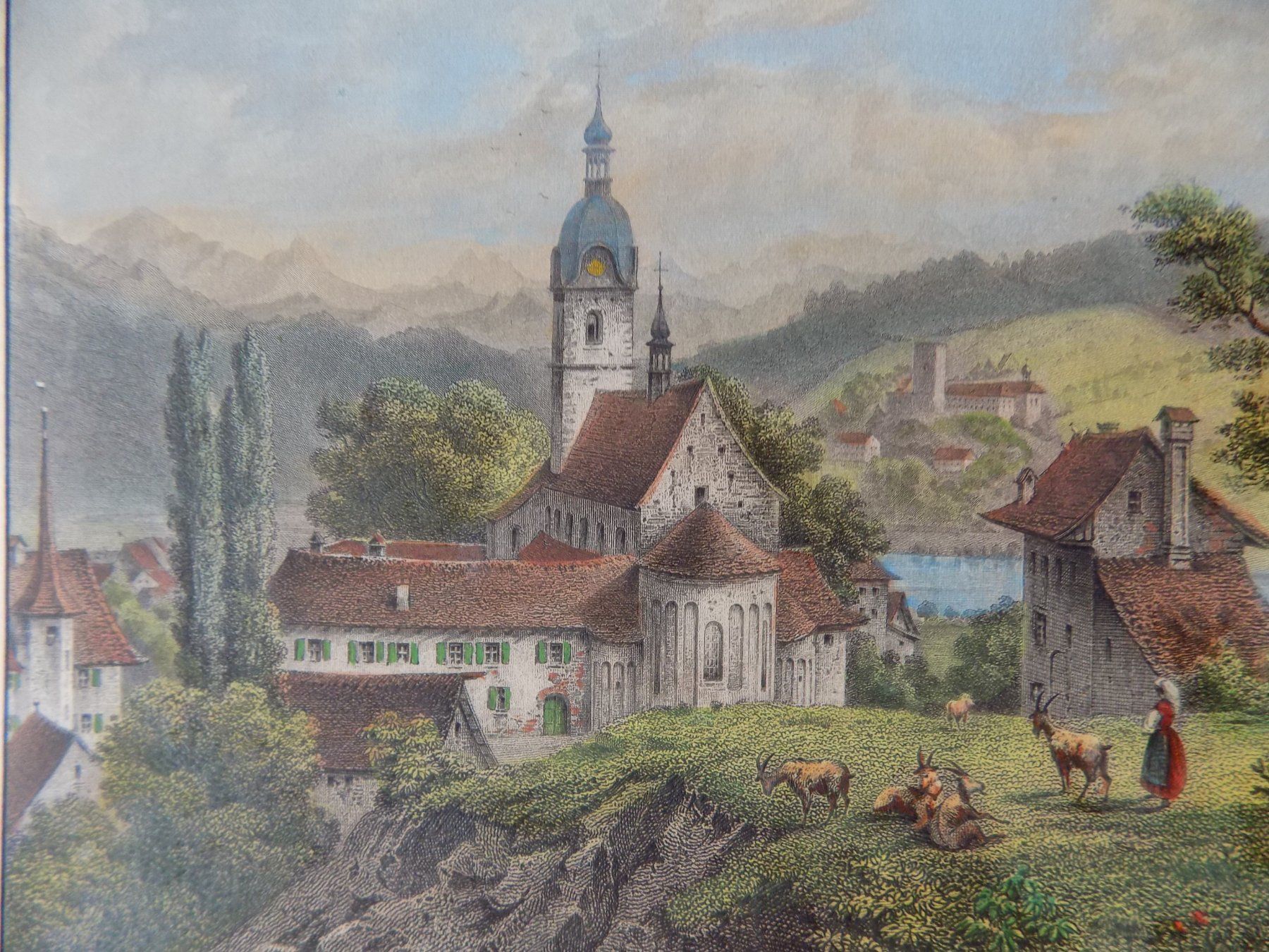 Incisioni: Kloster Schönenwerd bei Aarau – Usato da Risch venduto da Rischli15 5