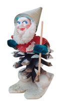 Zapfenmännchen Zwerg Weihnachten antik