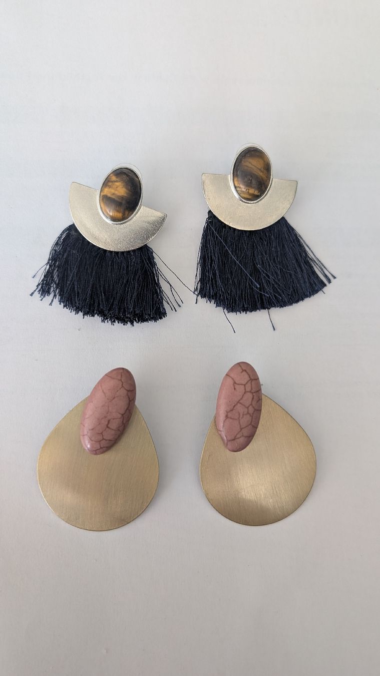 Ohrringe & -stecker: Ohrringe Set 2 Paar – Gebraucht aus Root von vin_wr2l
