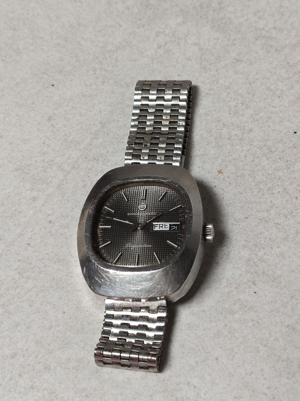Ginsbo Watch Co Uhren: GINSBO-MATIC Conjunction Datum Automat – Gebraucht aus Rossrüti von derMarktschreier 2