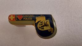 I ❤ KANTONS-POLIZEI PIN- NEU Appenzell Ausserrhoden