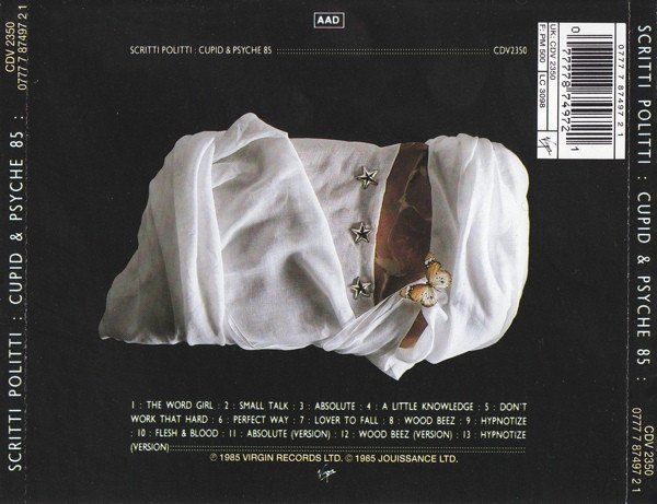 CD: Scritti Politti - Cupid & Psyche 85 - CD - 1985 – Usato da Zürich venduto da Aspri 1