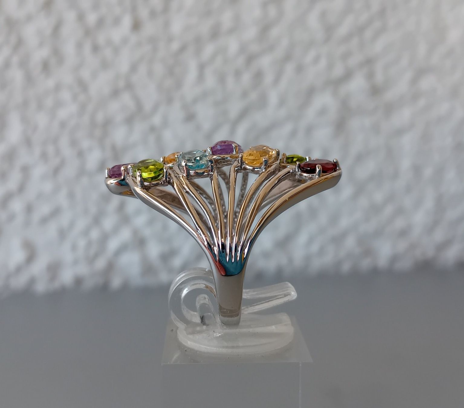 Anelli: Ring Silber mit echten Edelsteinen – Usato da Stans venduto da wer_fd5f 2