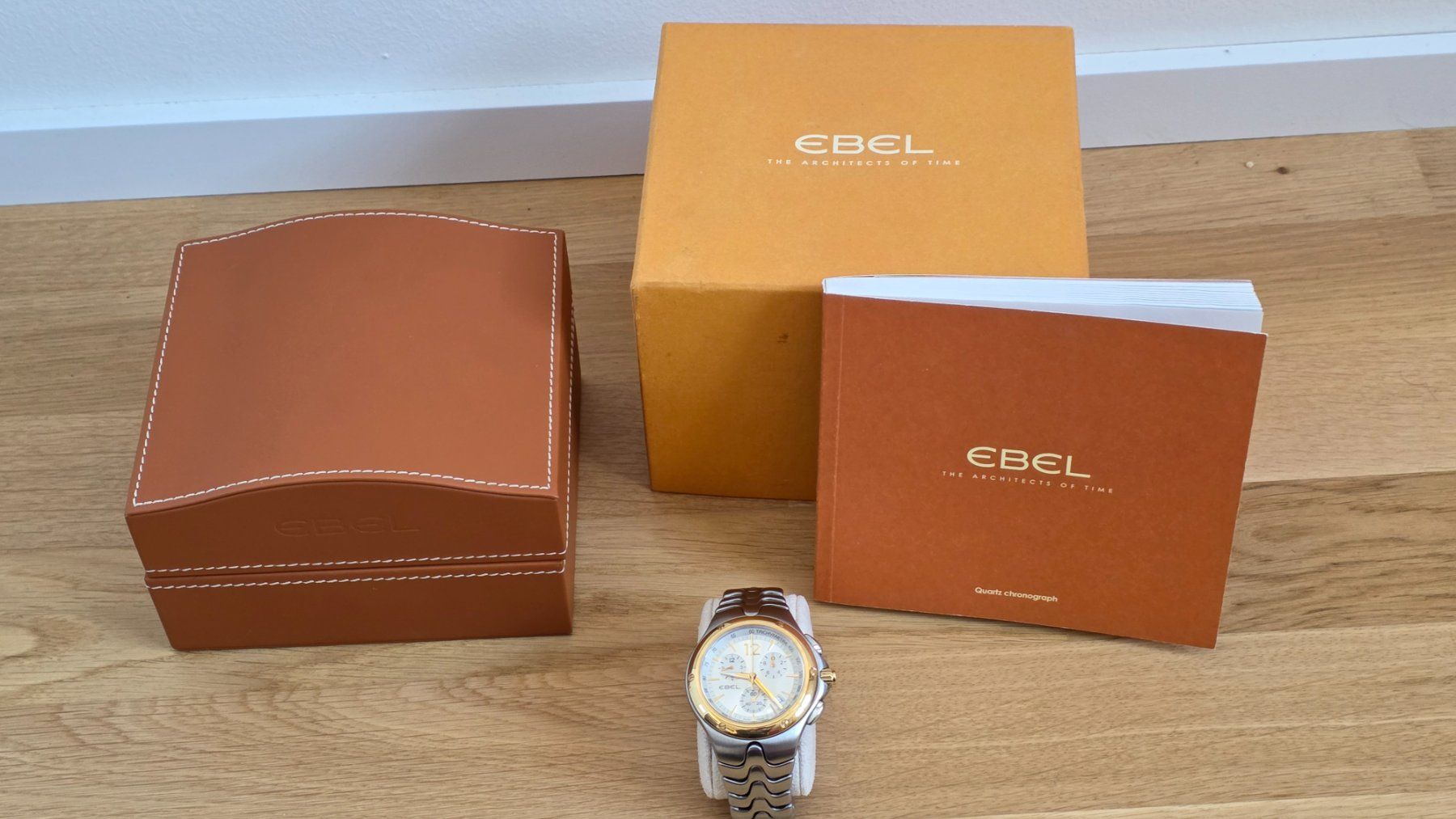 Ebel Orologi: Ebel E1251K51 Sport Wave Chronograph Quartz – Usato da Bad Ragaz venduto da Mhu0