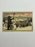 AK 1901, Wil, Wyl, Schützenfest, Festkarte