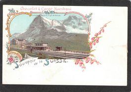 #Chocolat&Cacao Maestrani,Litho Scheidegg