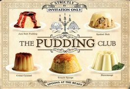 Blechschild-THE PUDDING CLUB