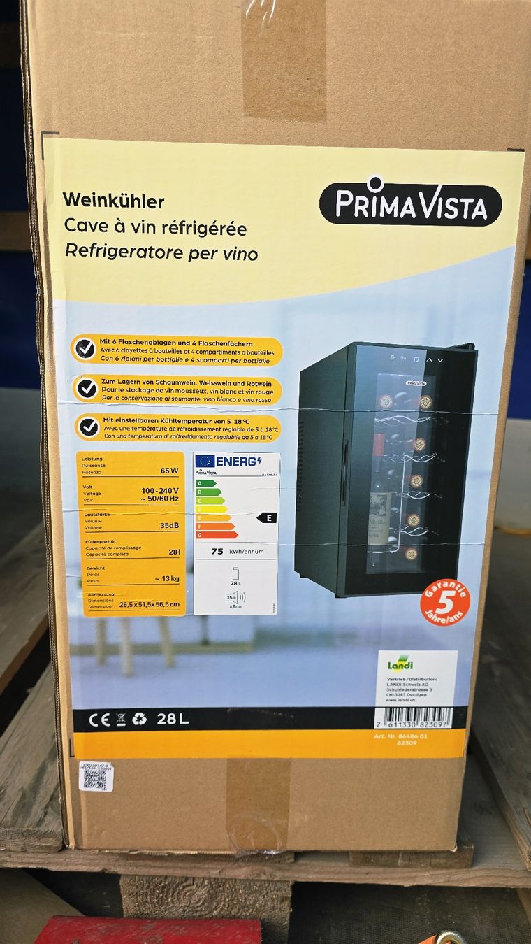 Frigoriferi: Weinkühler 28l - Neu & Originalverpackt! – Nuovo e nell'imballaggio originale da Dussnang venduto da Priska2285