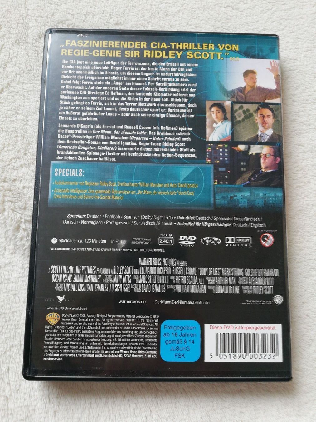 Tutti i DVDs: Der Mann, der niemals lebte – Usato da Büttikon AG venduto da Amineah 1