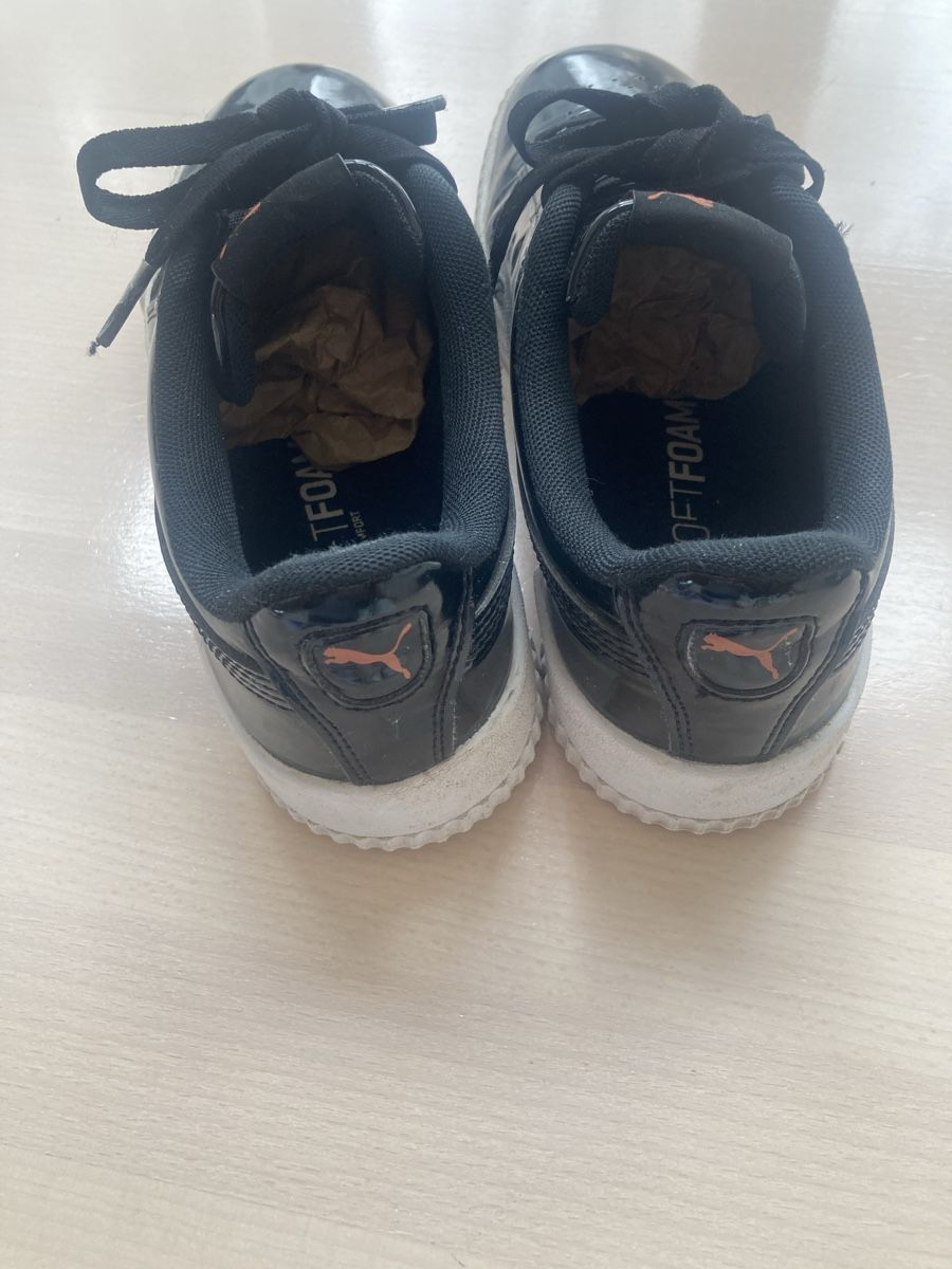 Scarpe da donna: Sneaker Puma schwarz lackleder gr 38 – Usato da MUENSINGEN venduto da Simi2005 2