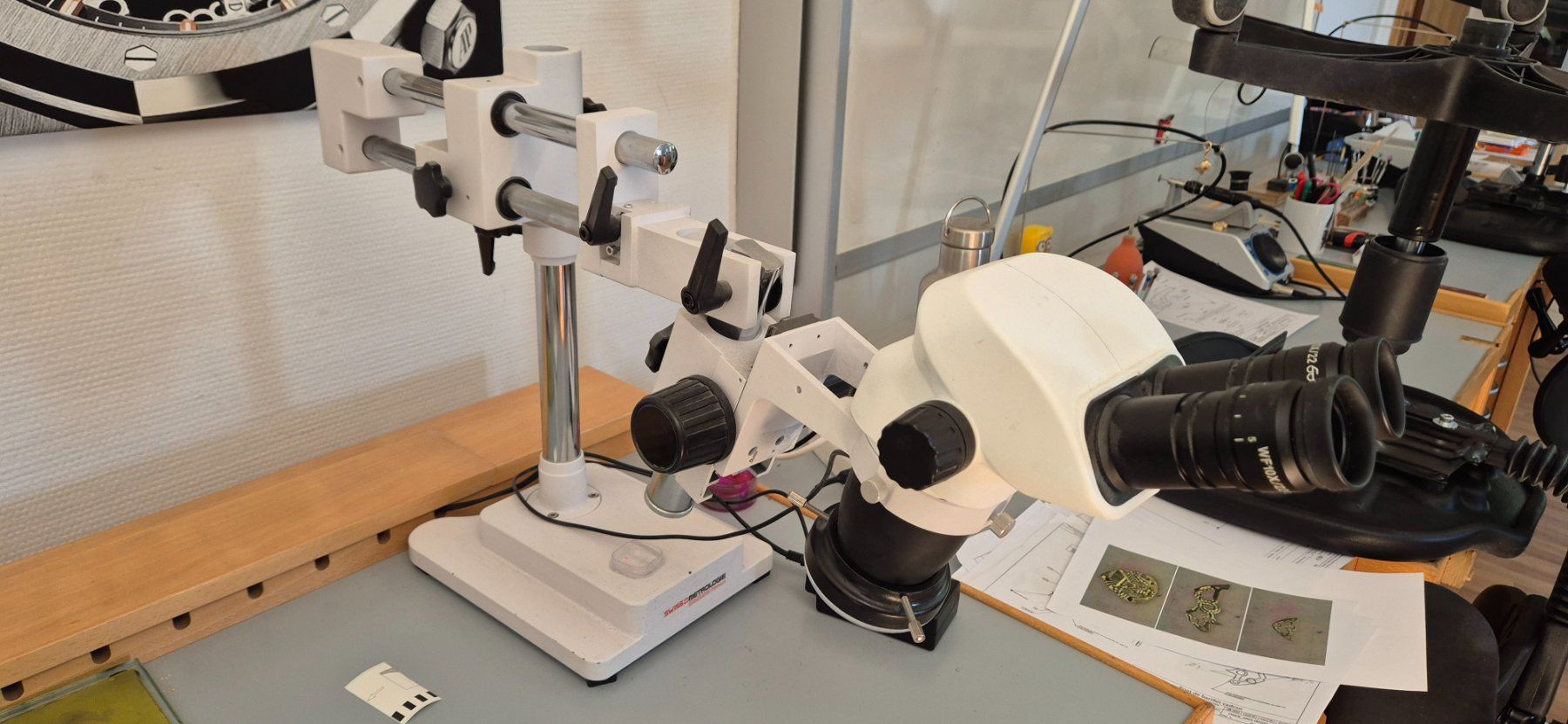 Mikroskopie: Microscope stéréoscopique binoculaire Swissmetrologie – Gebraucht aus Les Charbonnières von FHVJ88 3