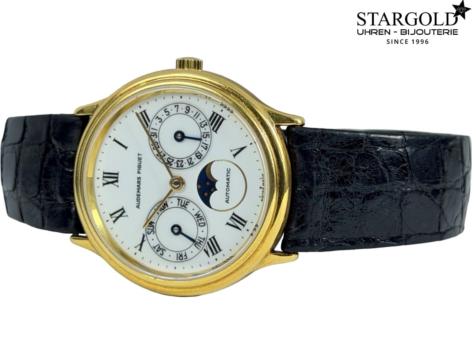 Audemars Piguet Uhren: Audemars Piguet Day-Date Moonphase - 25589BA – Gebraucht aus Zürich von Stargold-Uhren 1